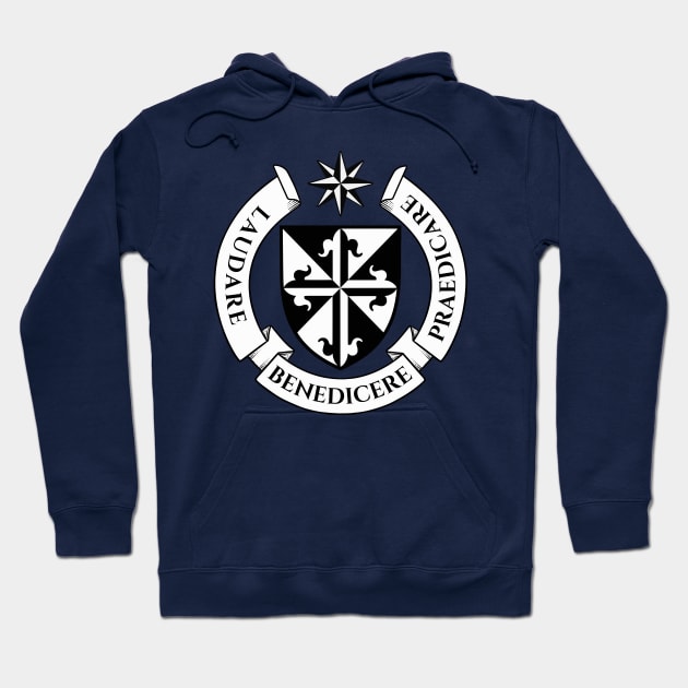 Dominican Order Coat of Arms Hoodie by Beltschazar